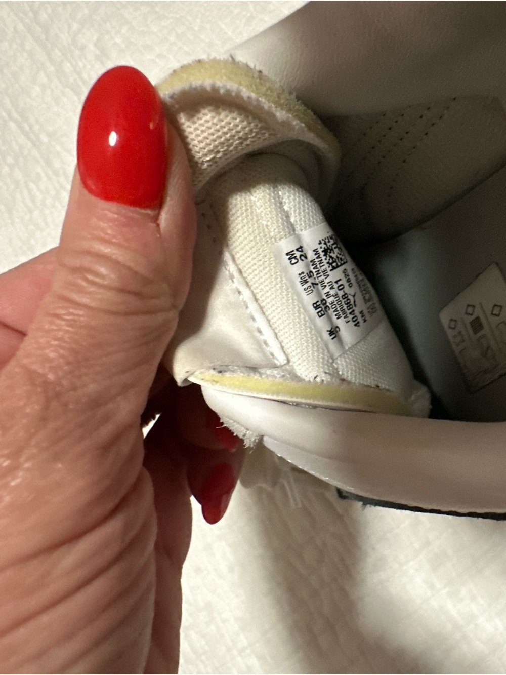 Puma Women's White, Black & Gum-Trim Low-Top Sneaker - Picture 4 of 4